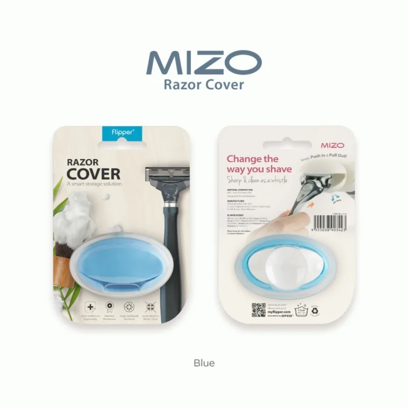 Flipper MIZO | ฟลิ๊ปเปอร์ มิโซ | ที่เก็บที่โกนหนวด | ช่วยจัดเก็บที่โกนหนวดได้ประหยัดพื้นที่ ถูกสุขอนามัย - Image 2