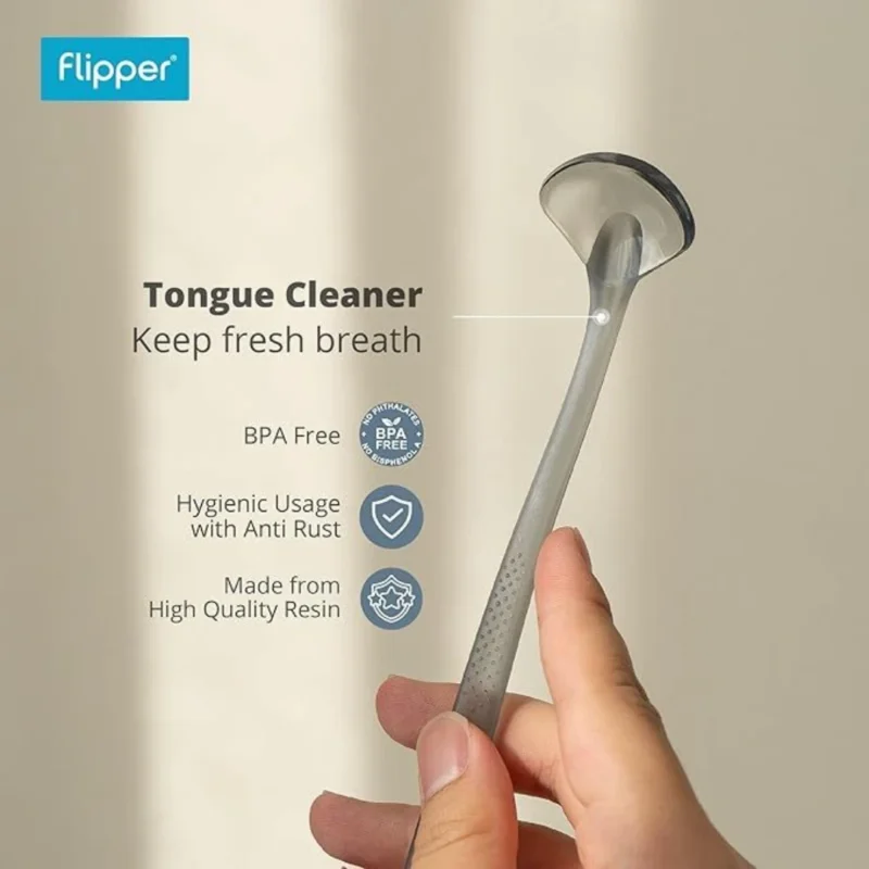 Flipper MONO | ชุดดูแลช่องปากสำหรับพกพา 4 in 1 | แปรงสีฟัน-ยาสีฟัน-ที่กวาดลิ้น-ไหมขัดฟัน - Image 5