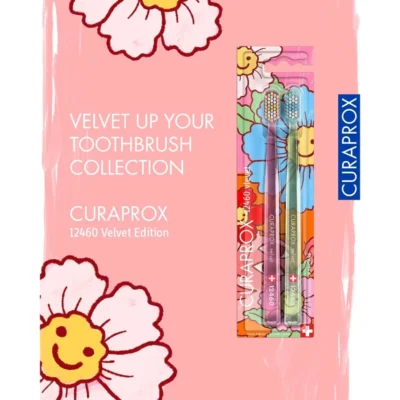 แปรงสีฟัน CURAPROX CS 12460 Velvet Duo Special Limited Edition