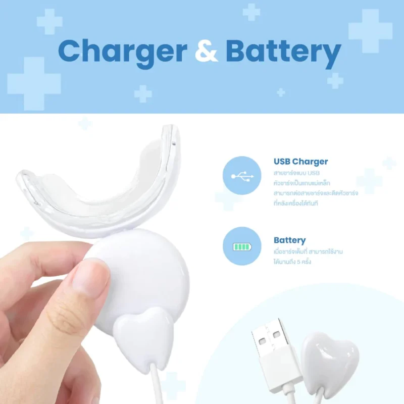 ชุดอุปกรณ์ฟอกฟันขาว Linee Teeth Whitening Kit - Image 9